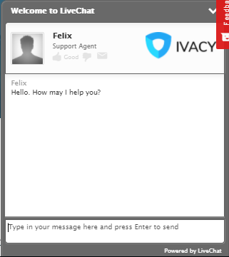 Ivacy VPN Support Review