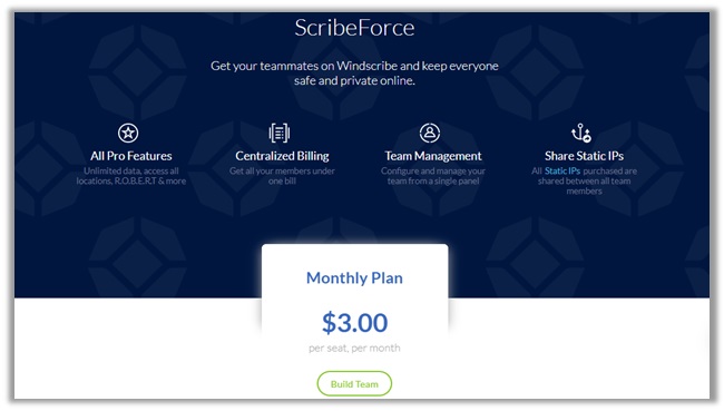 Scribeforce Plan Pricing