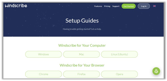 Windscribe VPN Setup Guides Review