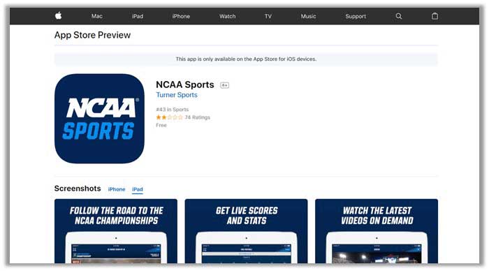 How to Watch NCAA Basketball March Madness Live on iOS
