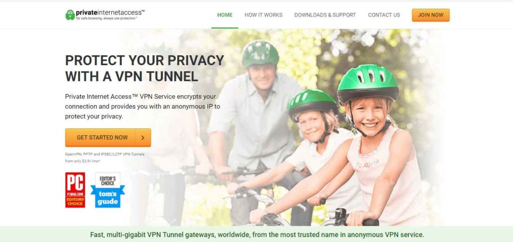 Private Internet Access VPN for Browsers