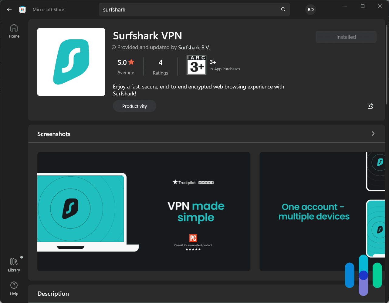 Surfshark-VPN-from-the-Microsoft-Store