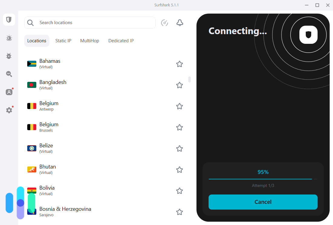 Surfshark-VPN-stuck-while-connecting