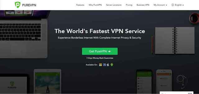 PureVPN for Free Internet