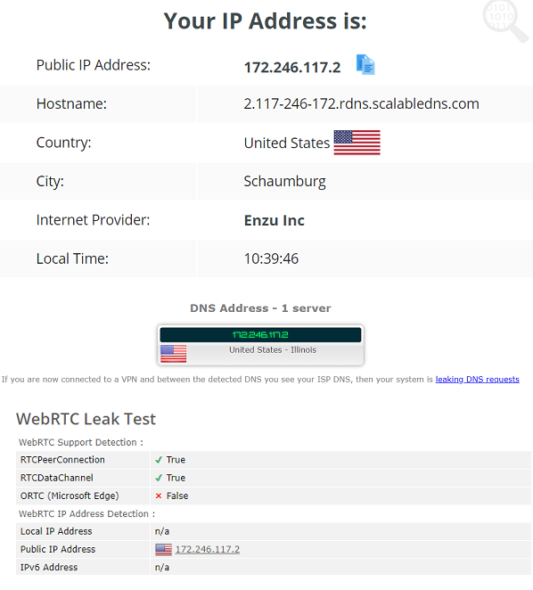 VPNUnlimited-IP-Leak-test