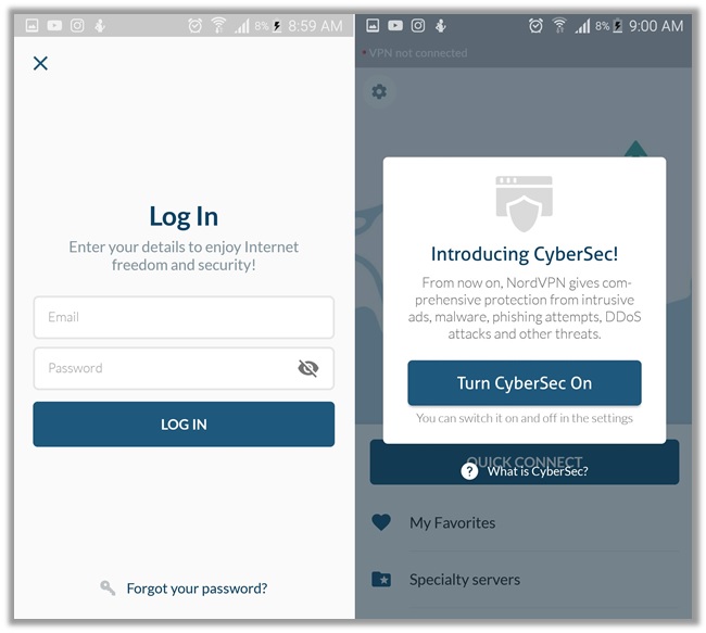 How to Setup NordVPN for Android