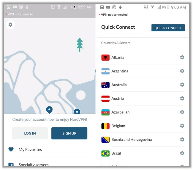 NordVPN for Android