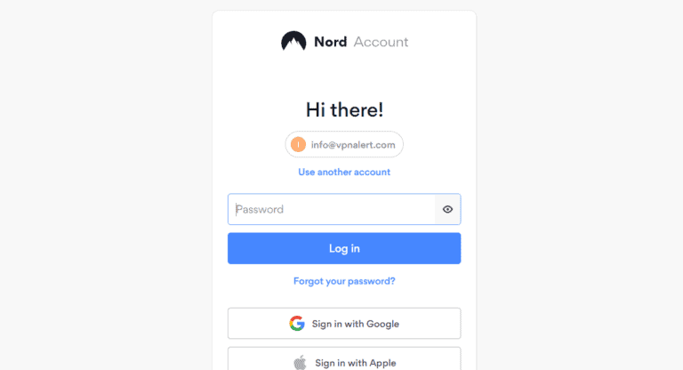 enter-nordvpn-password-in-USA