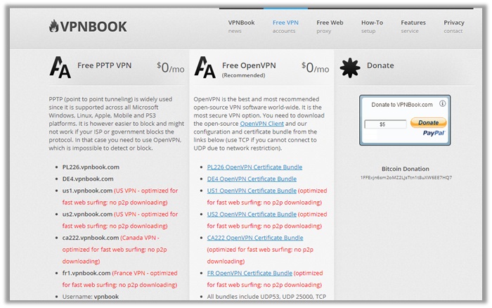 VPNBook Pricing Review