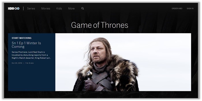 HBO go game of thrones live online