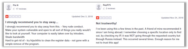 Hola VPN Trustpilot Reviews