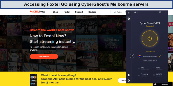 foxtel-go-unblocked-cyberghost-australia-servers-in-South Korea