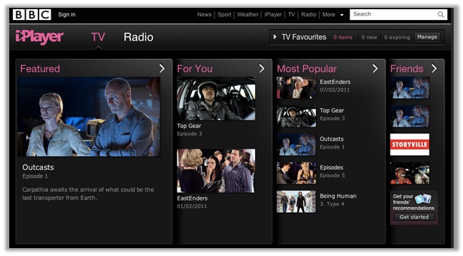 BBC iPlayer on Android