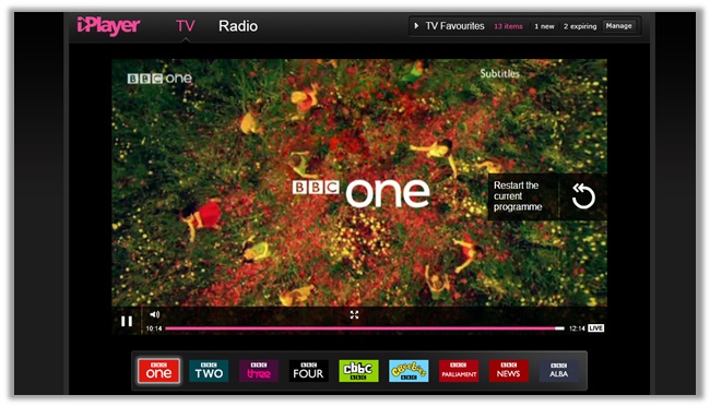 BBC iPlayer on Chromecast