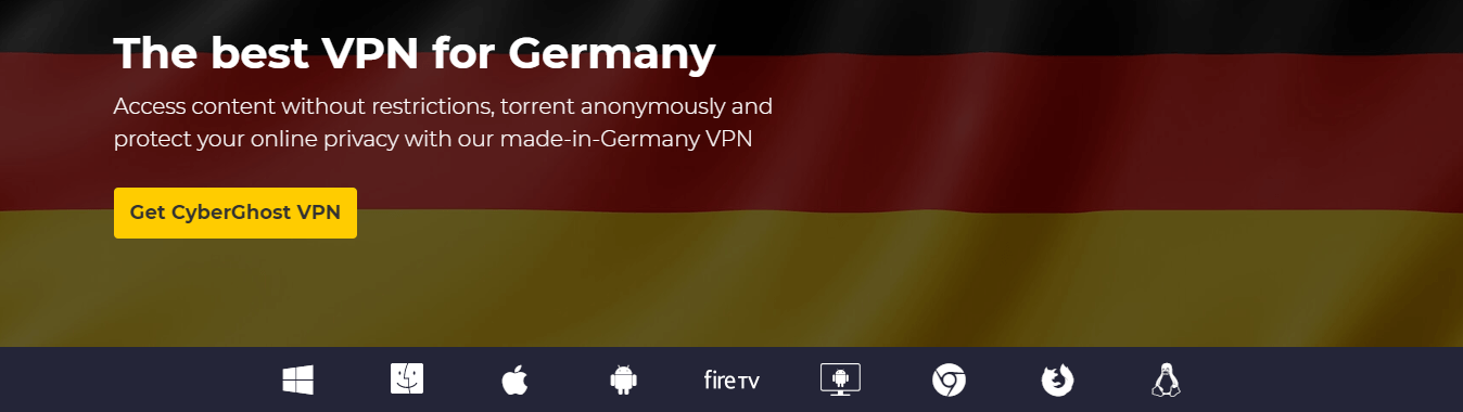 Cyberghost VPN for Germany