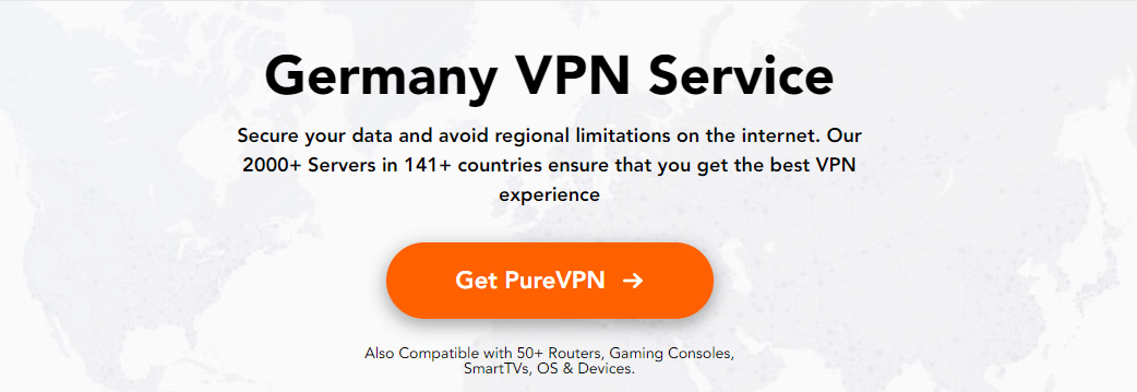 PureVPN for Germany