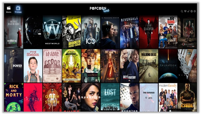 watch movies and tv shows online with popcorn time