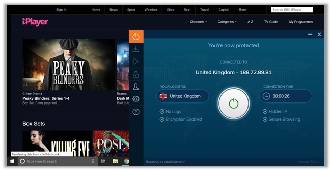 Ivacy BBC iPlayer UK-in-Australia