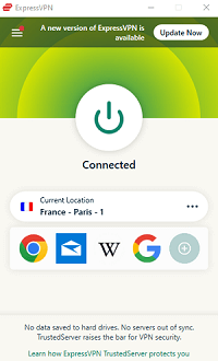 Connect to a France server