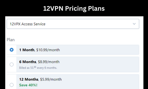 12vpn-pricing-plan