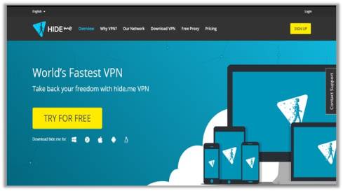 Hideme VPN for Opera browser