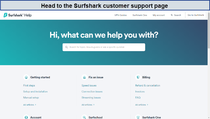 head-to-the-surfshark-customer-support-page