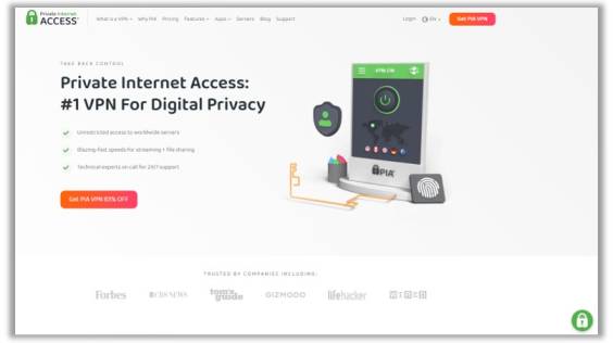 PIA VPN for Opera browser