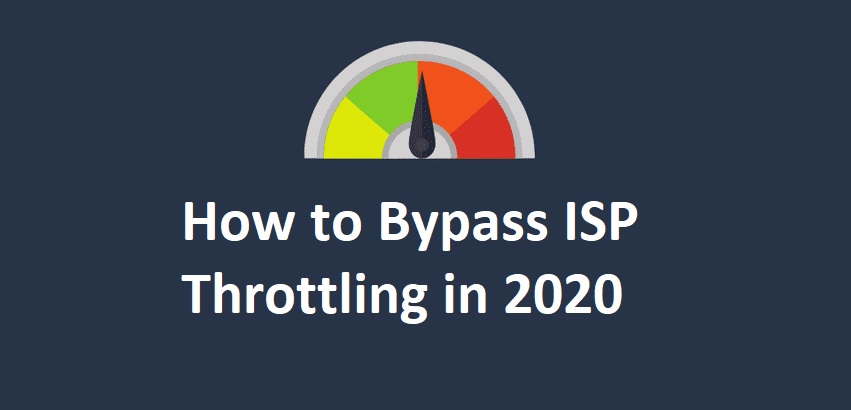 Bypass ISP Throttling