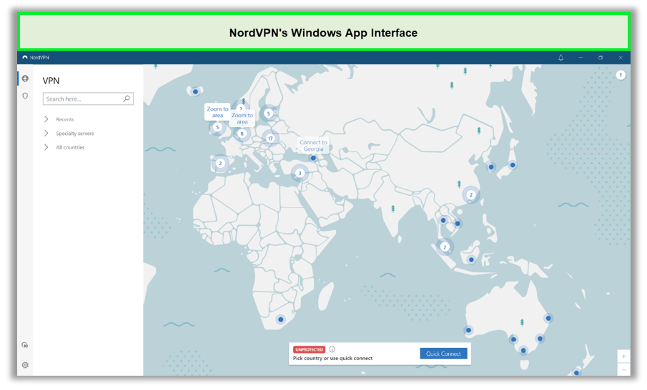 nordvpn-windows-app-interface-in-Japan