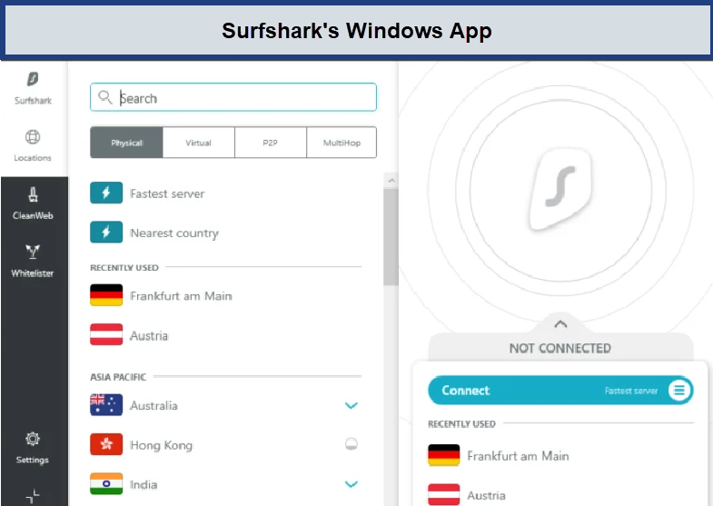 surfshark-review-in-Spain-Windows-app