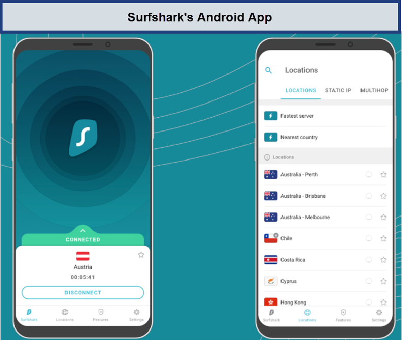 surfshark-review-in-Spain-android-app