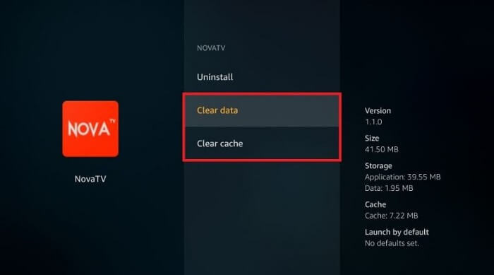 Clear Cache or Clear Data