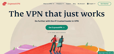 ExpressVPN-page-in-New Zealand
