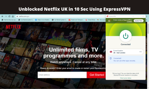 Unblocking-Netflix-UK-using-ExpressVPN