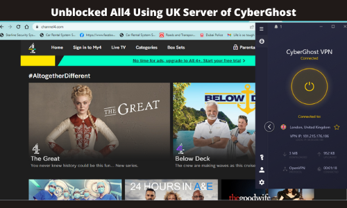 Unblocking-ALL4-Using-UK-Server-of-CyberGhost