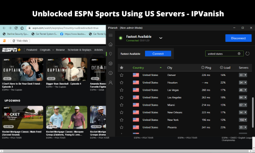 Unblocking-ESPN-Sports-using-IPVanish