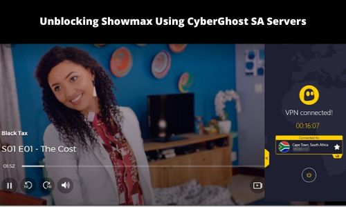Cyberghost-unblocking-showmax-nz