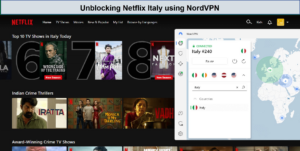Netflix-Italy-using-NordVPN-in-France