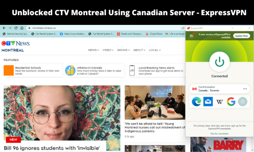 Unblocking-CTV-Montreal-with-Canadian-Server-Using-with-ExpressVPN