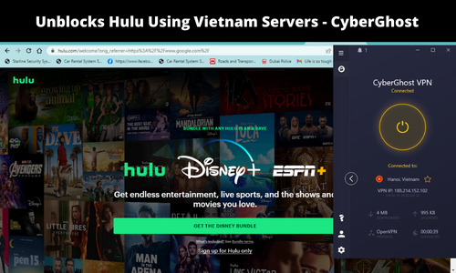 unblock-hulu-using-vietnam-servers-cyberghost-nz
