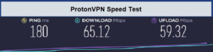 ProtonVPN-speed-test-For UK Users