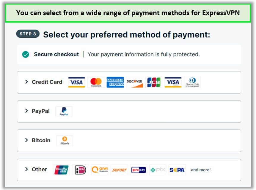 methods-of-payment-for-expressvpn-au