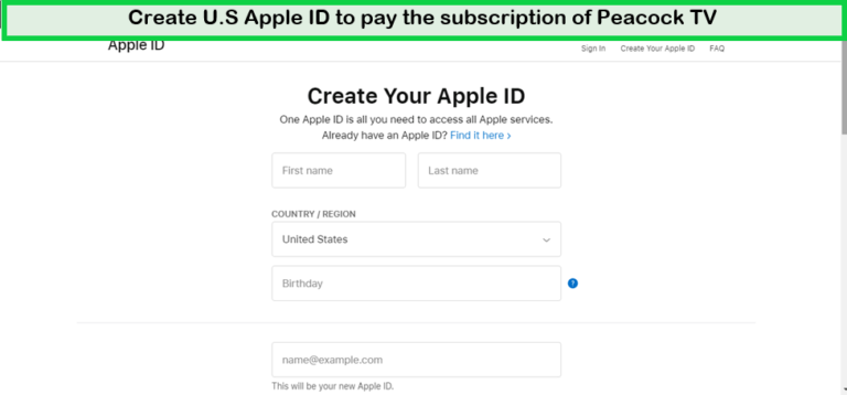 Create-U.S-Apple-ID-to-pay-the-subscription-of-Peacock-TV