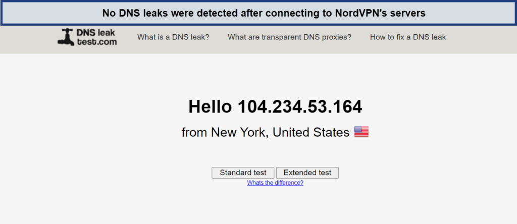 NordVPN-DNS-leak-For Spain Users