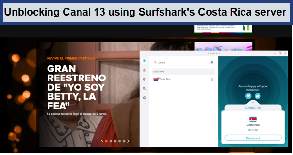 Surfshark-unblocking-Costa-Rican-sites-For Spain Users
