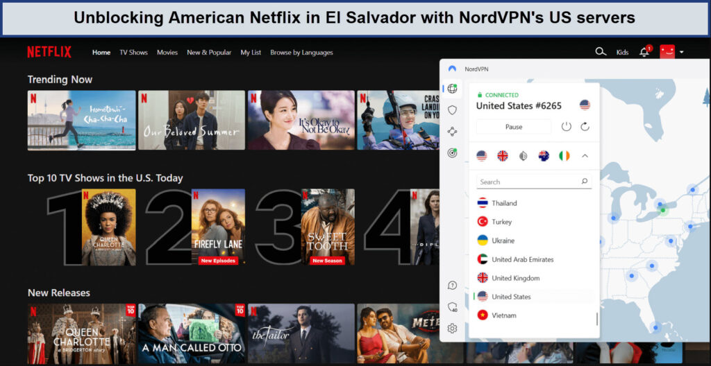 US-netflix-in-El-salvador-with-nordvpn-For Kiwi Users