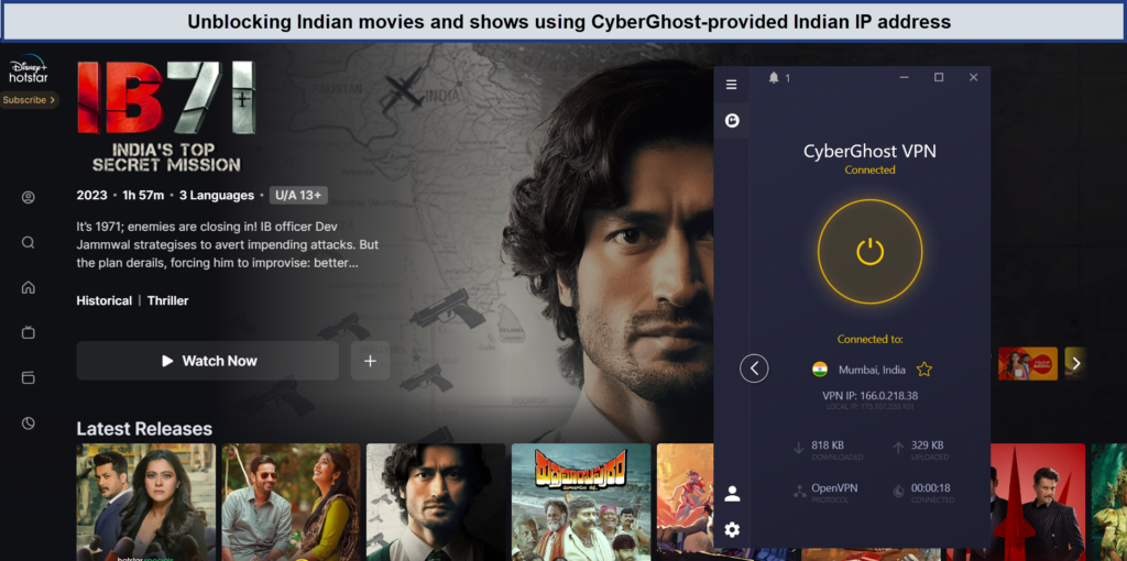 Unblocking-indian-channels-with-cyberghost-in-France