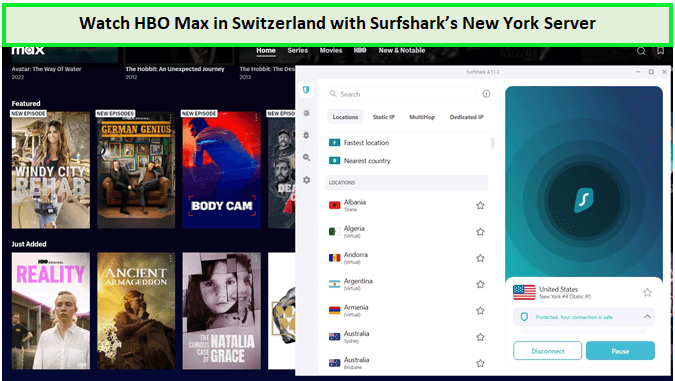 Watch-HBO-Max-in-Switzerland-with-Surfshark