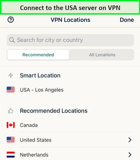 connect-to-the-usa-server-on-vpn-app-ios-usa