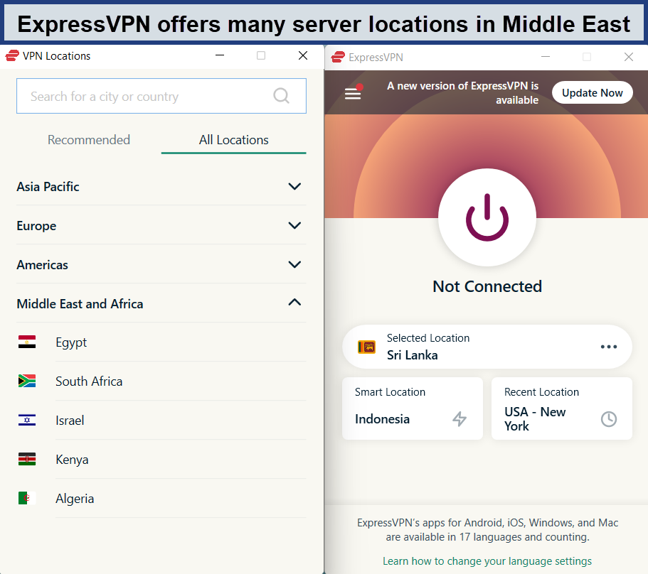 expressvpn-middle-east-servers-For France Users